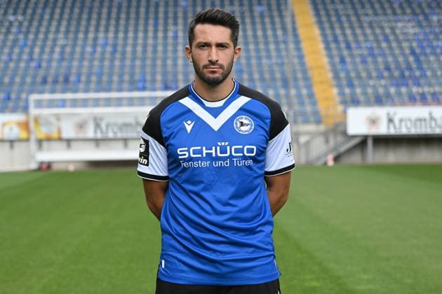 Bielefeld, Schueco Arena, 20 07 23, GER, men, DSC Arminia Bielefeld, 3 LIga, portrait date 2023 2024 picture Aygün Yildirim DSC Arminia Bielefeld 3 Liga, portrait date 2023 2024 Only for editorial use NRW Germany