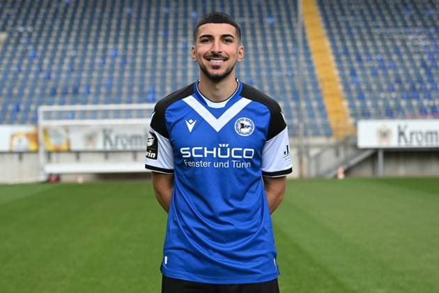 Bielefeld, Schueco Arena, 20 07 23, GER, men, DSC Arminia Bielefeld, 3 LIga, portrait date 2023 2024 picture Nassim Boujellab DSC Arminia Bielefeld 3 Liga, portrait date 2023 2024 Only for editorial use NRW Germany