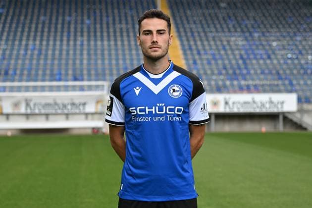 Bielefeld, Schueco Arena, 20 07 23, GER, men, DSC Arminia Bielefeld, 3 LIga, portrait date 2023 2024 picture Christopher Lannert DSC Arminia Bielefeld 3 Liga, portrait date 2023 2024 Only for editorial use NRW Germany