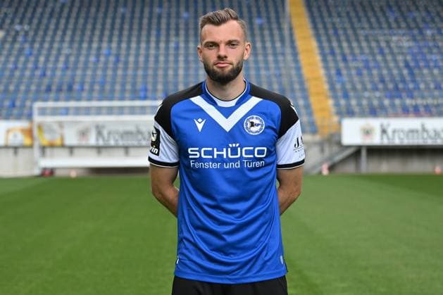 Bielefeld, Schueco Arena, 20 07 23, GER, Men, DSC Arminia Bielefeld, 3 LIga, portrait date 2023 2024 Picture Manuel Wintzheimer DSC Arminia Bielefeld 3 Liga, portrait date 2023 2024 Only for editorial use NRW Germany