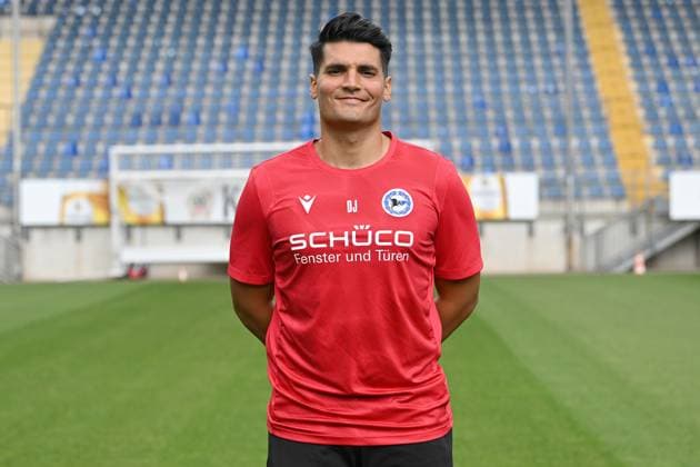 Bielefeld, Schueco Arena, 20 07 23, GER, men, DSC Arminia Bielefeld, 3 LIga, portrait date 2023 2024 picture Dani Jara Co Trainer DSC Arminia Bielefeld 3 Liga, portrait date 2023 2024 Only for editorial use NRW Germany
