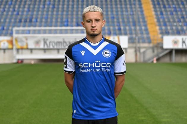 Bielefeld, Schueco Arena, 20 07 23, GER, men, DSC Arminia Bielefeld, 3 LIga, portrait date 2023 2024 picture Vladislav Cherny DSC Arminia Bielefeld 3 Liga, portrait date 2023 2024 Only for editorial use NRW Germany