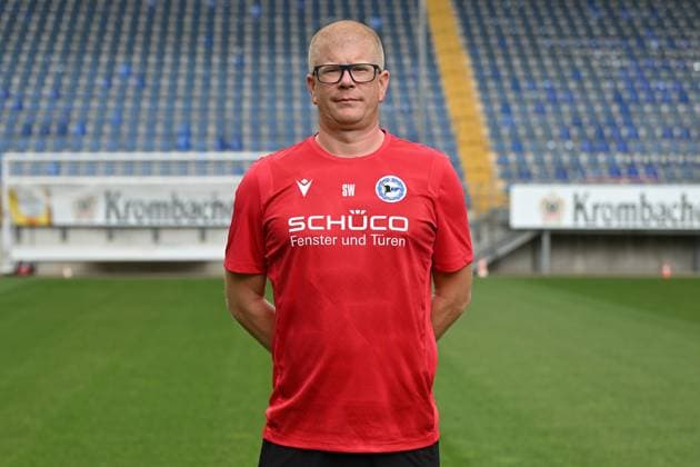 Bielefeld, Schueco Arena, 20 07 23, GER, Men, DSC Arminia Bielefeld, 3 LIga, portrait date 2023 2024 Picture Sebastian Wolf Zeugwart DSC Arminia Bielefeld 3 Liga, Porträttermin 2023 2024 Only for editorial use NRW Germany
