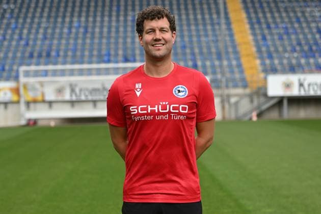 Bielefeld, Schueco Arena, 20 07 23, GER, Men, DSC Arminia Bielefeld, 3 LIga, portrait date 2023 2024 Picture Mario Bertling Physiotherapist DSC Arminia Bielefeld 3 Liga, portrait date 2023 2024 Only for editorial use NRW Germany
