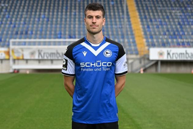 Bielefeld, Schueco Arena, 20 07 23, GER, men, DSC Arminia Bielefeld, 3 LIga, portrait date 2023 2024 picture Christopher Schepp DSC Arminia Bielefeld 3 Liga, portrait date 2023 2024 Only for editorial use NRW Germany