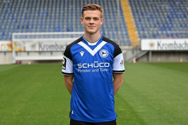 Bielefeld, Schueco Arena, 20 07 23, GER, men, DSC Arminia Bielefeld, 3 LIga, portrait date 2023 2024 picture Henrik Koch DSC Arminia Bielefeld 3 Liga, portrait date 2023 2024 Only for editorial use NRW Germany
