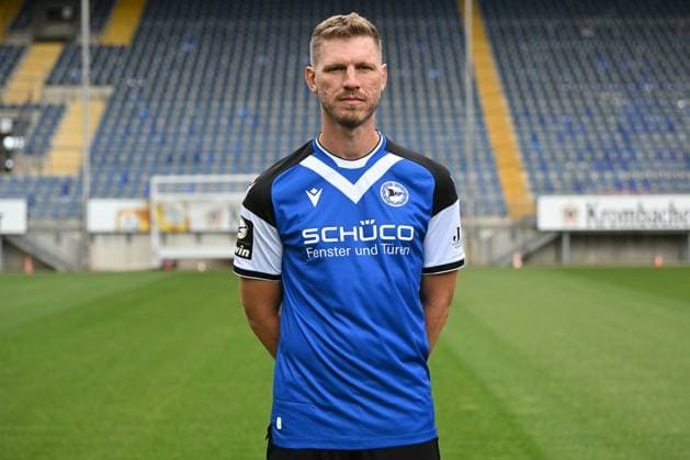 Bielefeld, Schueco Arena, 20 07 23, GER, men, DSC Arminia Bielefeld, 3 LIga, portrait date 2023 2024 picture Fabian Klos DSC Arminia Bielefeld 3 Liga, portrait date 2023 2024 Only for editorial use NRW Germany