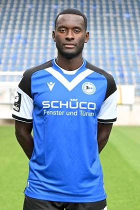 Bielefeld, Schueco Arena, 20 07 23, GER, men, DSC Arminia Bielefeld, 3 LIga, portrait date 2023 2024 picture Merveille Biankadi DSC Arminia Bielefeld 3 Liga, portrait date 2023 2024 Only for editorial use NRW Germany