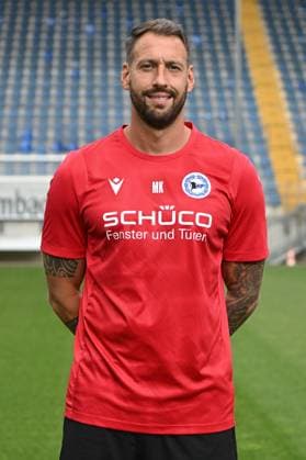 Bielefeld, Schueco Arena, 20 07 23, GER, men, DSC Arminia Bielefeld, 3 LIga, portrait date 2023 2024 picture Mitch Kniat head coach DSC Arminia Bielefeld 3 Liga, portrait date 2023 2024 Only for editorial use NRW Germany