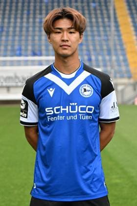 Bielefeld, Schueco Arena, 20 07 23, GER, men, DSC Arminia Bielefeld, 3 LIga, portrait date 2023 2024 picture Kaito Mizuta DSC Arminia Bielefeld 3 Liga, portrait date 2023 2024 Only for editorial use NRW Germany