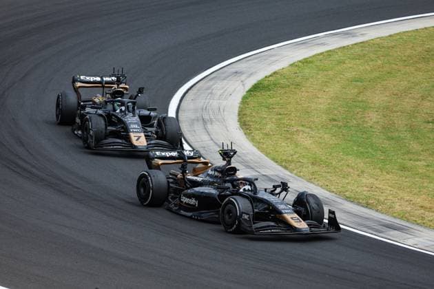 Formula 1, Hungarian GP in Budapest, filming for Hollywood movie APEX