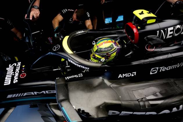 44 Lewis Hamilton GBR, Mercedes AMG Petronas F1 Team , F1 Grand Prix of Hungary at Hungaroring on July 21, 2023 in Budapest, Hungary Photo by HOCH ZWEI Budapest Hungary