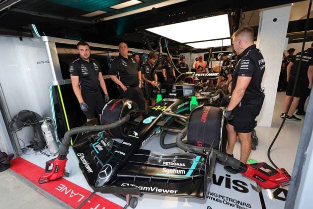 44 Lewis Hamilton GBR, Mercedes AMG Petronas F1 Team , F1 Grand Prix of Hungary at Hungaroring on July 21, 2023 in Budapest, Hungary Photo by HOCH ZWEI Budapest Hungary