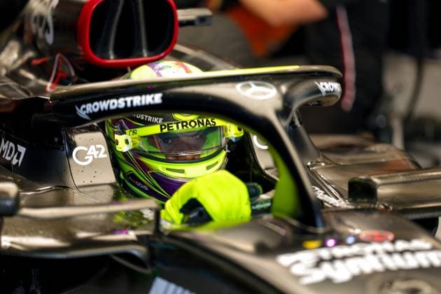 44 Lewis Hamilton GBR, Mercedes AMG Petronas F1 Team , F1 Grand Prix of Hungary at Hungaroring on July 21, 2023 in Budapest, Hungary Photo by HOCH ZWEI Budapest Hungary