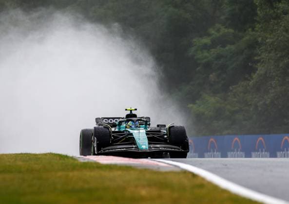 14 Fernando Alonso ESP, Aston Martin Aramco Cognizant F1 Team , F1 Grand Prix of Hungary at Hungaroring on July 21, 2023 in Budapest, Hungary Photo by HOCH ZWEI Budapest Hungary