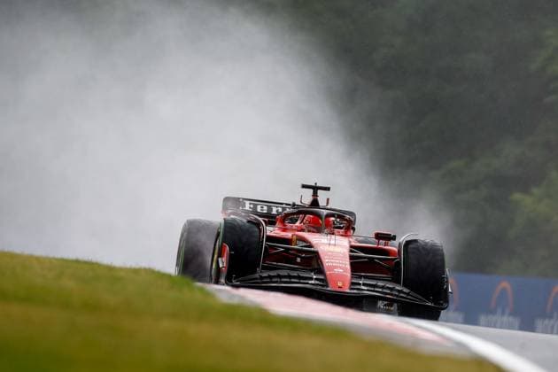 16 Charles Leclerc MCO, Scuderia Ferrari , F1 Grand Prix of Hungary at Hungaroring on July 21, 2023 in Budapest, Hungary Photo by HOCH ZWEI Budapest Hungary