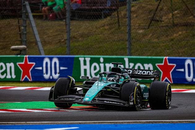 Formula 1 World Championship, WM, Weltmeisterschaft 2023 Hungarian GP, Budapest 20-23 July 2023 18 Lance Stroll, (CND) Aramco Aston Martin Mercedes during the Hungarian GP, Budapest 20-23 July 2023 at the Hungaroring, Formula 1 World championship 2023. - -  Copyright: xIPAxSport ABACAx BRIPASport20230721_144 IPAxSport ABACAx BRIPASport20230721_144