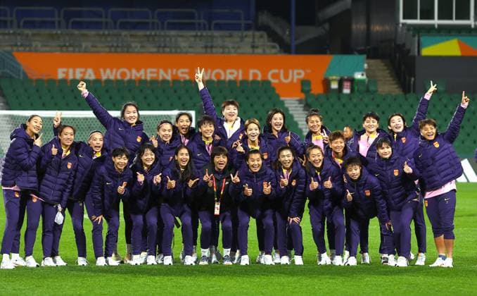 FIFA Womens World Cup 2023, China national team, stadium visit before first match