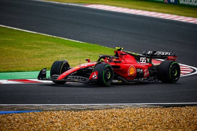 Formula 1 World Championship, WM, Weltmeisterschaft 2023 Hungarian GP, Budapest 20-23 July 2023 55 Carlos Sainz, (ESP) Scuderia Ferrari during the Hungarian GP, Budapest 20-23 July 2023 at the Hungaroring, Formula 1 World championship 2023. - -  Copyright: xIPAxSport ABACAx BRIPASport20230721_164 IPAxSport ABACAx BRIPASport20230721_164