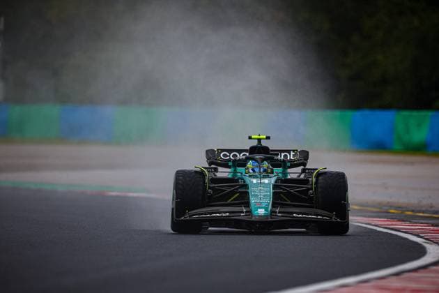 Formula 1 World Championship, WM, Weltmeisterschaft 2023 Hungarian GP, Budapest 20-23 July 2023 14 Fernando Alonso, (ESP) Aramco Aston Martin Mercedes during the Hungarian GP, Budapest 20-23 July 2023 at the Hungaroring, Formula 1 World championship 2023. - -  Copyright: xIPAxSport ABACAx BRIPASport20230721_202 IPAxSport ABACAx BRIPASport20230721_202