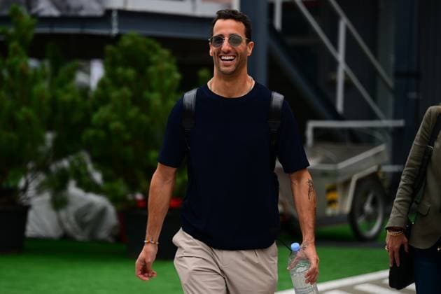 F1 Hungarian GP - Drivers Arrival Daniel Ricciardo of Scuderia Alpha Tauri is participating in the free practice of the Hungarian Grand Prix, the 12th round of the FIA Formula 1 World Championship, WM, Weltmeisterschaft at the Hungaroring in Budapest, Pest County, Hungary, on July 21st, 2023. Budapest Hungary  Copyright: xAndreaxDiodatox originalFilename:diodato-notitle230721_npsTn.jpg