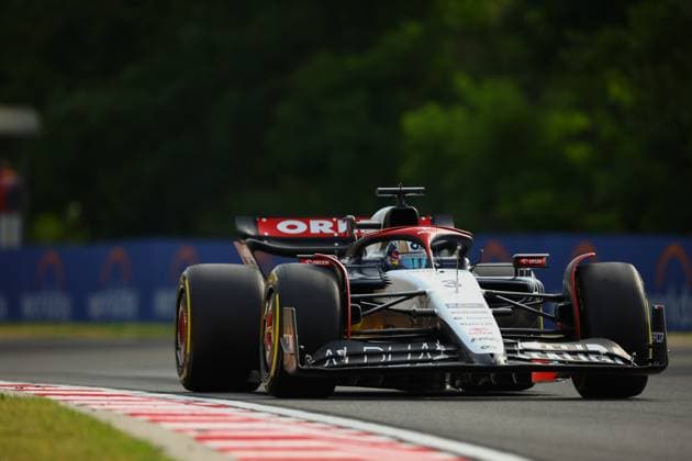 03 Daniel Ricciardo, (AUS) Alpha Tauri, Honda during the Hungarian GP, Budapest 20-23 July 2023 at the Hungaroring, Formula 1 World Championship, WM, Weltmeisterschaft 2023.  Copyright: xFedericoxBasile IPAx xipa-agencyx xFedericoxBasile IPAx 0 IPA_IPA39342787