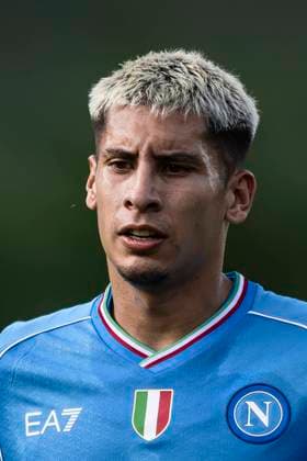SSC Napoli v ASD Anaune Val di Non - Friendly Mathias Olivera of SSC Napoli looks on during the pre-season friendly football match between SSC Napoli and ASD Anaune Val di Non. SSC Napoli won 6-1 over ASD Anaune Val di Non. Dimaro Italy Copyright: xNicolòxCampox