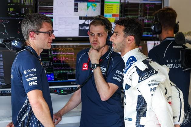 3 Daniel Ricciardo AUS, Scuderia AlphaTauri , F1 Grand Prix of Hungary at Hungaroring on July 21, 2023 in Budapest, Hungary Photo by HOCH ZWEI Budapest Hungary