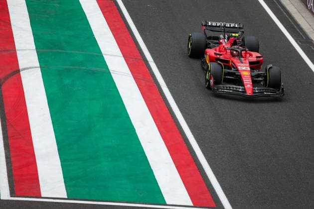 55 Carlos Sainz ESP, Scuderia Ferrari , F1 Grand Prix of Hungary at Hungaroring on July 21, 2023 in Budapest, Hungary Photo by HOCH ZWEI Budapest Hungary