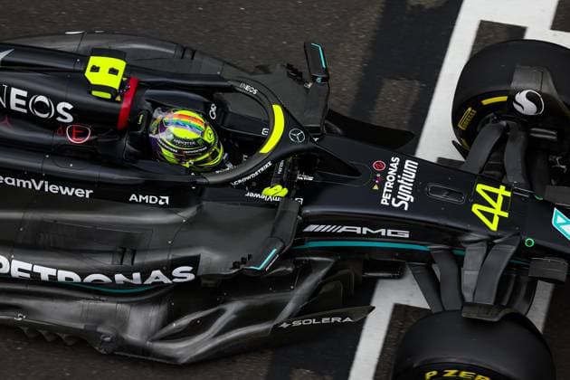 44 Lewis Hamilton GBR, Mercedes AMG Petronas F1 Team , F1 Grand Prix of Hungary at Hungaroring on July 21, 2023 in Budapest, Hungary Photo by HOCH ZWEI Budapest Hungary