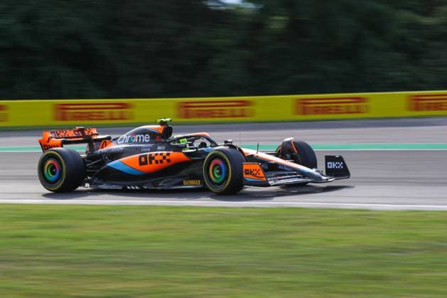July 21, 2023, Budapest, Rieti, Hungary: Lando Norris (GBR) McLaren MCL60..during Free Practice 2, Friday Jul 21th FORMULA 1 QATAR AIRWAYS HUNGARIAN GRAND PRIX 2023 - Jul21 to Jul23 2023 Hungaroring, Budapest, Hungary Budapest Hungary - ZUMAm217 20230721_zsp_m217_232 Copyright: xAlessioxDexMarcox