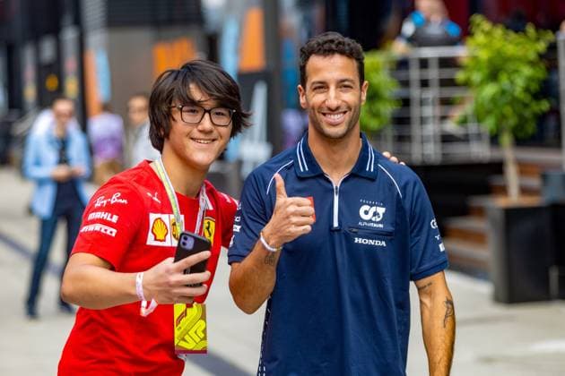 Formula 1 GP Budapest Hungary Friday, 21 07 2023 Daniel Ricciardo, Scuderia Alpha Tauri Formula 1 GP Budapest Hungary Friday, 21 07 2023 Copyright: xBEAUTIFULxSPORTS Erlhofx