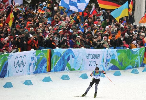 Olympic Winter games, Winterspiele,Spiele, Summer games - Biathlon Women s 10 km Pursuit - Whistler Germany s Magdalena Neuner won the Gold medal during the Biathlon Women s 10 km Pursuit at the Vancouver 2010 XXI Olympic Winter Games at Olympic Park in Whistler, Canada on February 16, 2010. Photo by Gouhier-Hahn-Nebinger ABACAPRESS.COM Whistler BC Canada  Copyright: xGouhier-Hahn-Nebinger ABACAx 220115_010 Gouhier-Hahn-Nebinger ABACAx 220115_010