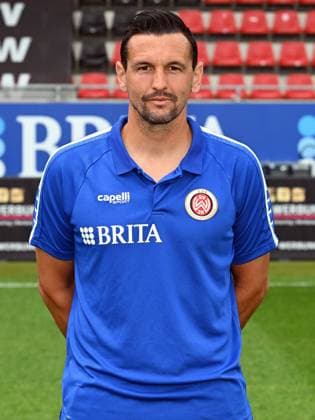 21 07 2023, xjhx, football 2 Bundesliga, SV Wehen Wiesbaden photo appointment season 2023 24 emspor, goalkeeper coach Marjan Petkovic SV Wehen Wiesbaden 2 BL, porträttermin 2023 2024 DFL DFB REGULATIONS PROHIBIT ANY USE OF PHOTOGRAPHS as IMAGE SEQUENCES and or QUASI VIDEO Wiesbaden