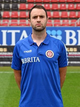 21 07 2023, xjhx, football 2 Bundesliga, SV Wehen Wiesbaden photo appointment season 2023 24 emspor, Alex Ryan senior athletic trainer SV Wehen Wiesbaden 2 BL, porträttermin 2023 2024 DFL DFB REGULATIONS PROHIBIT ANY USE OF PHOTOGRAPHS as IMAGE SEQUENCES and or QUASI VIDEO Wiesbaden