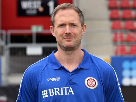 21 07 2023, xjhx, football 2 Bundesliga, SV Wehen Wiesbaden photo appointment season 2023 24 emspor, Sebastian Wagener athletics coach SV Wehen Wiesbaden 2 BL, porträttermin 2023 2024 DFL DFB REGULATIONS PROHIBIT ANY USE OF PHOTOGRAPHS as IMAGE SEQUENCES and or QUASI VIDEO Wiesbaden