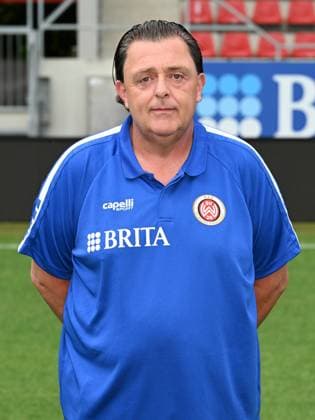 21 07 2023, xjhx, football 2 Bundesliga, SV Wehen Wiesbaden photo appointment season 2023 24 emspor, Torsten Conradi Betreuer SV Wehen Wiesbaden 2 BL, Porträttermin 2023 2024 DFL DFB REGULATIONS PROHIBIT ANY USE OF PHOTOGRAPHS as IMAGE SEQUENCES and or QUASI VIDEO Wiesbaden