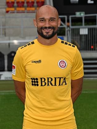 21 07 2023, xjhx, football 2 Bundesliga, SV Wehen Wiesbaden photo appointment season 2023 24 emspor, Mohamed Amsif 13 SV Wehen Wiesbaden 2 BL, porträttermin 2023 2024 DFL DFB REGULATES PROHIBIT ANY USE OF PHOTOGRAPHS as IMAGE SEQUENCES and or QUASI VIDEO Wiesbaden