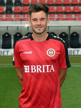 21 07 2023, xjhx, football 2 Bundesliga, SV Wehen Wiesbaden photo appointment season 2023 24 emspor, Thijmen Goppel 9 SV Wehen Wiesbaden 2 BL, porträttermin 2023 2024 DFL DFB REGULATES PROHIBIT ANY USE OF PHOTOGRAPHS as IMAGE SEQUENCES and or QUASI VIDEO Wiesbaden
