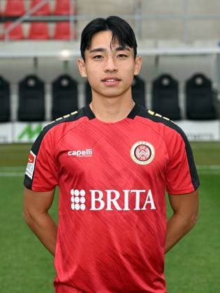 21 07 2023, xjhx, football 2 Bundesliga, SV Wehen Wiesbaden photo appointment season 2023 24 emspor, Hyunju Lee 20 SV Wehen Wiesbaden 2 BL, porträttermin 2023 2024 DFL DFB REGULATES PROHIBIT ANY USE OF PHOTOGRAPHS as IMAGE SEQUENCES and or QUASI VIDEO Wiesbaden