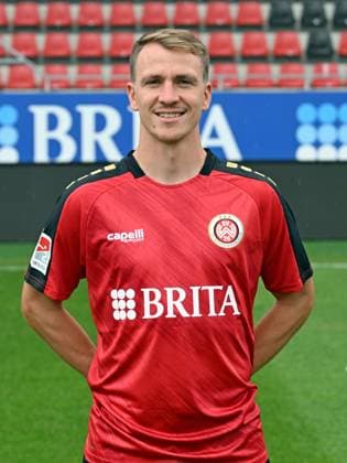 21 07 2023, xjhx, football 2 Bundesliga, SV Wehen Wiesbaden photo appointment season 2023 24 emspor, Emanuel Taffertshofer 5 SV Wehen Wiesbaden 2 BL, porträttermin 2023 2024 DFL DFB REGULATIONS PROHIBIT ANY USE OF PHOTOGRAPHS as IMAGE SEQUENCES and or QUASI VIDEO Wiesbaden