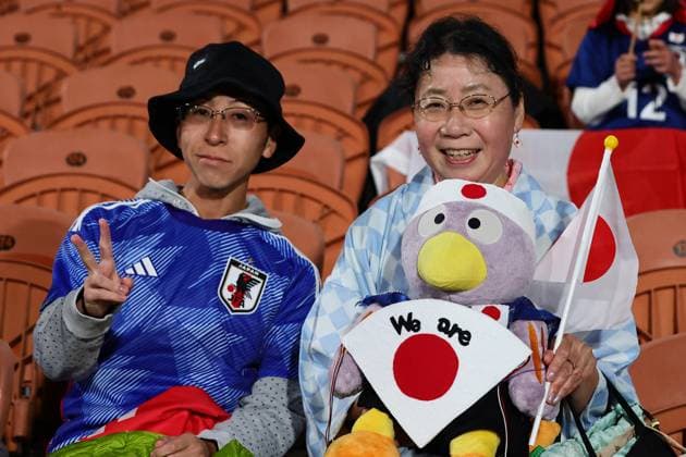 Fans during the FIFA Women s Football World Cup group C match between Zambia and Japan at Waikato Stadium in Hamilton, New Zealand on Saturday July 22, 2023. Copyright photo: Aaron Gillions Hamilton Waikato Stadium Hamilton New Zealand Copyright: xAaronxGillionsx xPhotosportx 230722ZambiaJapan_006