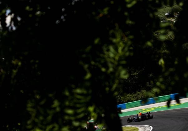 BUDAPEST - Max Verstappen (Red Bull Racing) during the 3rd free practice on the Hungaroring Circuit in the run-up to the Grand Prix of Hungary. ANP REMKO DE WAAL F1 Grand Prix of Great Britain - Practice 2023 xVIxANPxSportx xxANPxIVx 474056489 originalFilename: 474056489.jpg