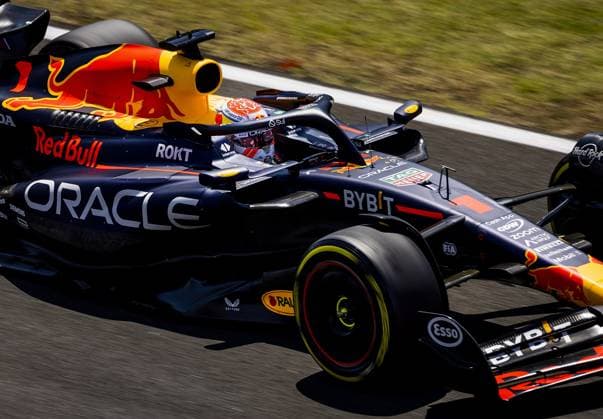 BUDAPEST - Max Verstappen (Red Bull Racing) during the 3rd free practice on the Hungaroring Circuit in the run-up to the Grand Prix of Hungary. ANP REMKO DE WAAL F1 Grand Prix of Great Britain - Practice 2023 xVIxANPxSportx xxANPxIVx 474056546 originalFilename: 474056546.jpg