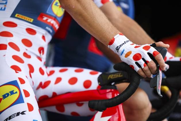 Italian Giulio Ciccone of Lidl-Trek pictured at the start of stage 20 of the Tour de France cycling race from Belfort to Le Markstein Fellering (133,5 km), France, Saturday 22 July 2023. This year s Tour de France takes place from 01 to 23 July 2023. DAVIDxPINTENS  x70935481x