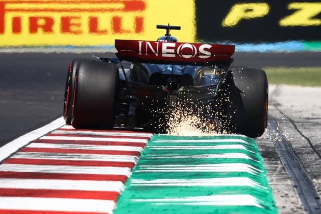 F1 Hungarian Grand Prix 2023 Third Practice George Russell of Mercedes during the third practice ahead of the Formula 1 Hungarian Grand Prix at Hungaroring in Budapest, Hungary on July 22, 2023. Budapest Hungary  Copyright: xJakubxPorzyckix originalFilename:porzycki-f1hungar230722_npYbZ.jpg