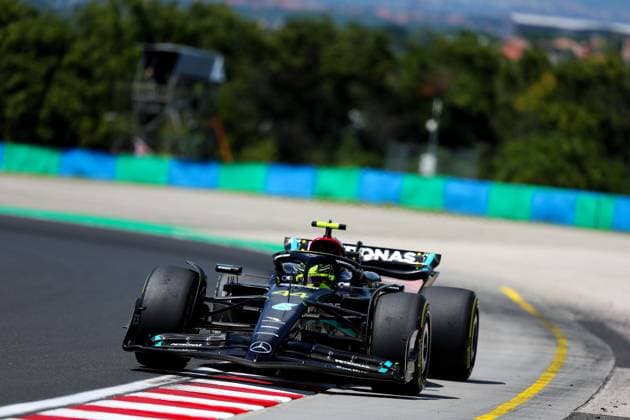 44 Lewis Hamilton GBR, Mercedes AMG Petronas F1 Team , F1 Grand Prix of Hungary at Hungaroring on July 22, 2023 in Budapest, Hungary Photo by HOCH ZWEI Budapest Hungary