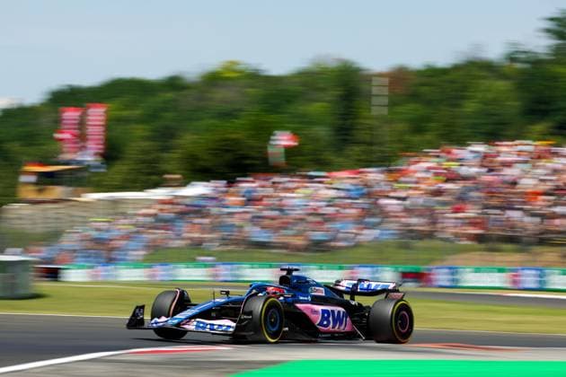 31 Esteban Ocon FRA, BWT Alpine F1 Team , F1 Grand Prix of Hungary at Hungaroring on July 22, 2023 in Budapest, Hungary Photo by HOCH ZWEI Budapest Hungary