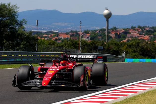 16 Charles Leclerc MCO, Scuderia Ferrari , F1 Grand Prix of Hungary at Hungaroring on July 22, 2023 in Budapest, Hungary Photo by HOCH ZWEI Budapest Hungary