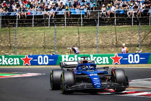Alex Albon THA, Williams Racing 23 HUN, Formula 1, Hungaroring, Hungary, 22 07 23 HUN, Formula 1, Hungaroring, Hungary, 22 07 23 Budapest Copyright: xFoto:xEIBNER ThomasxFuesslerx EP_tfr
